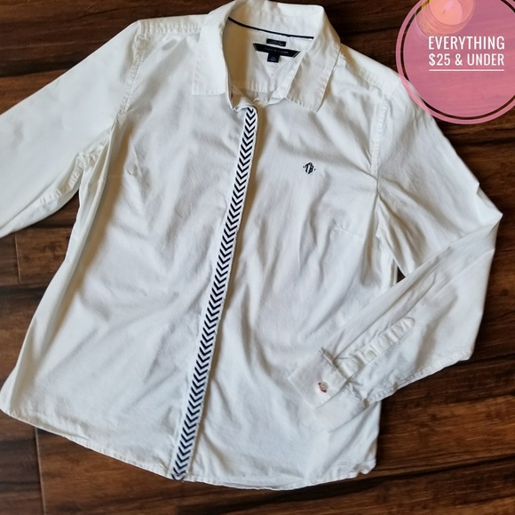 Tommy Hilfiger Tops - Tommy Hilfiger White Button Down